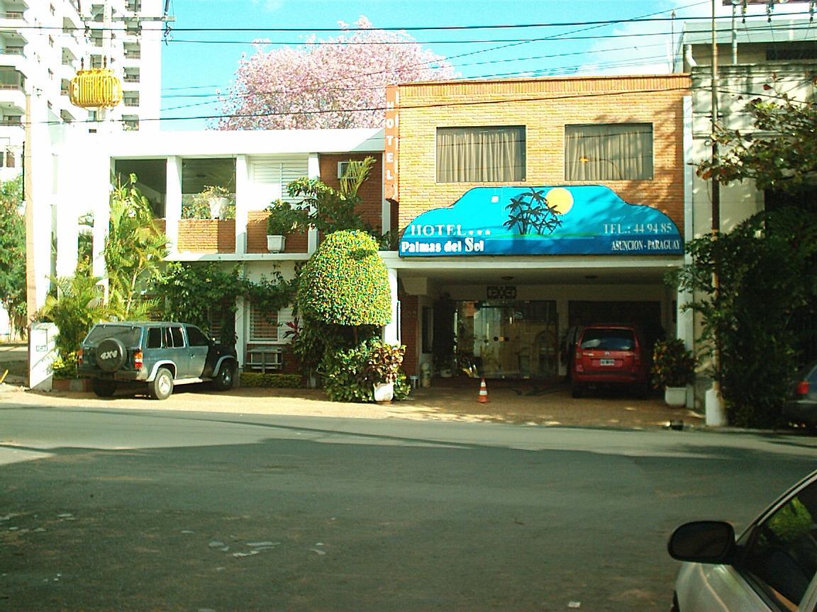 Hotel Palmas Del Sol อะซุนซิออง ภายนอก รูปภาพ