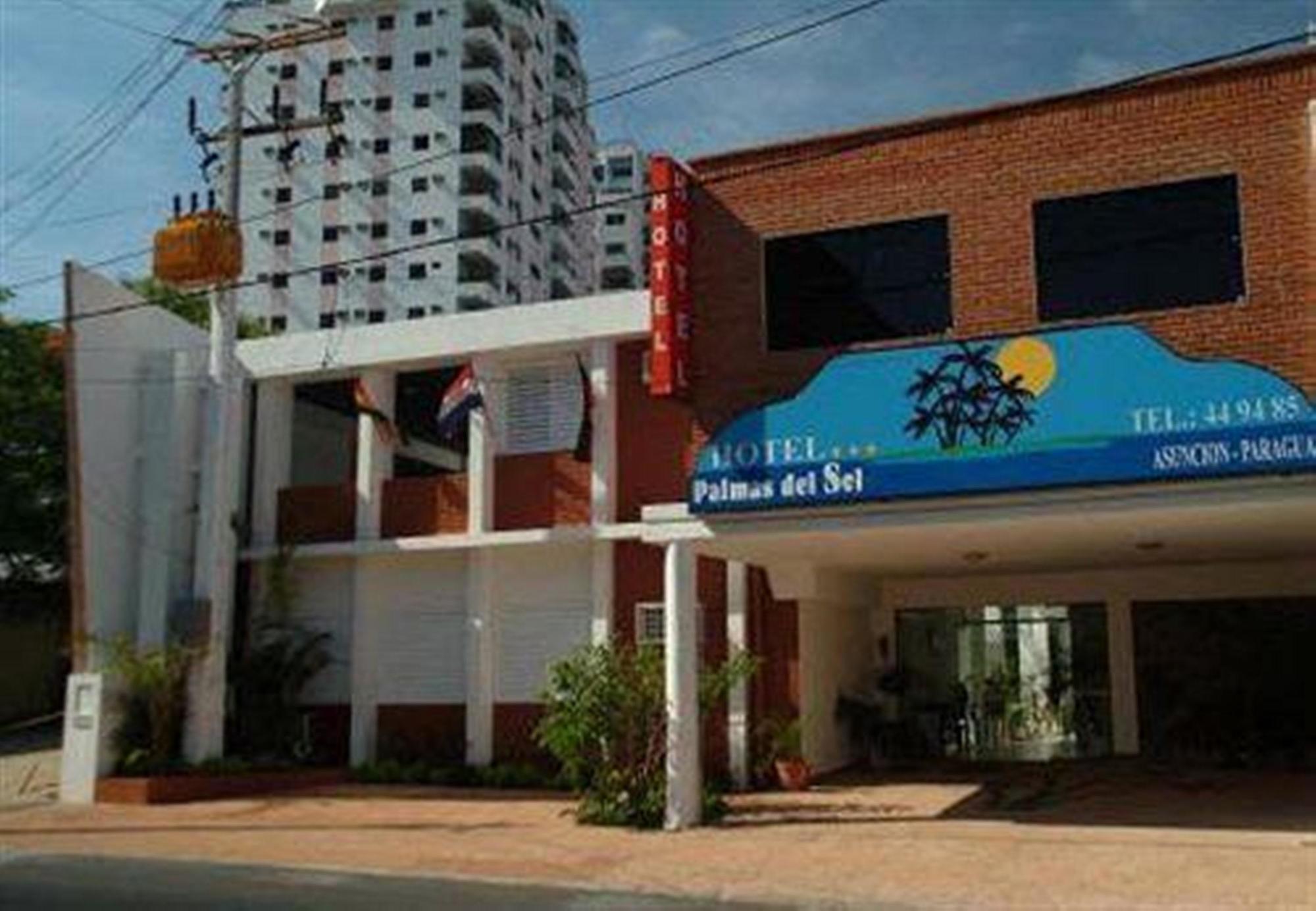 Hotel Palmas Del Sol อะซุนซิออง ภายนอก รูปภาพ